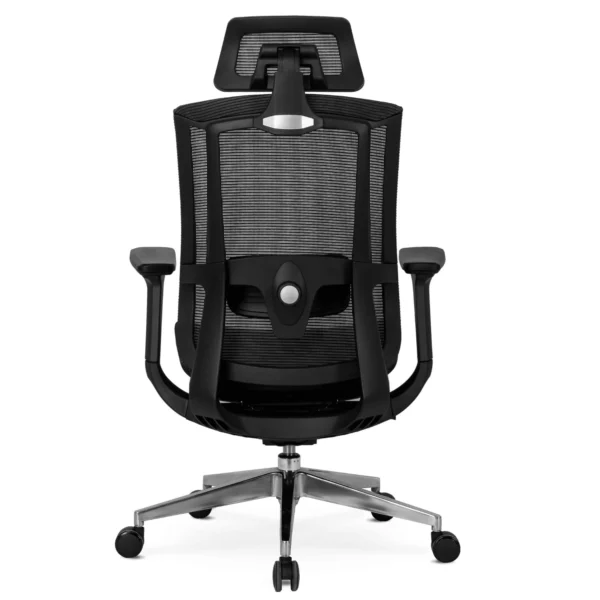 product-2003-5 DYLAN Fotoliu pivotant ergonomic negru — MOBILA