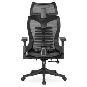 Scaun ergonomic pivotant CARET, negru