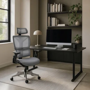 Scaun pivotant MARTIN Ergonomic Gri