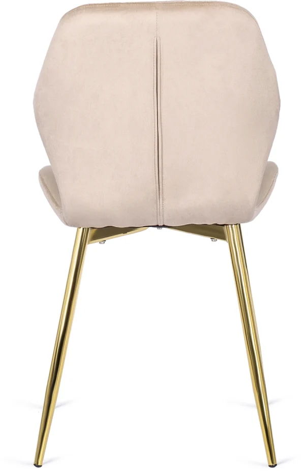 product-2076-8 Scaun LUCKY Crem Catifea — MOBILA