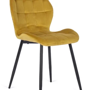 product-2100-0 Scaun LUCKY din velur muștar
