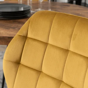 product-2100-2 Scaun LUCKY din velur muștar