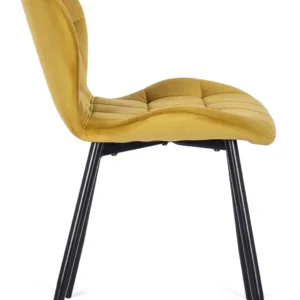 product-2100-4 Scaun LUCKY din velur muștar