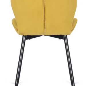 product-2100-5 Scaun LUCKY din velur muștar