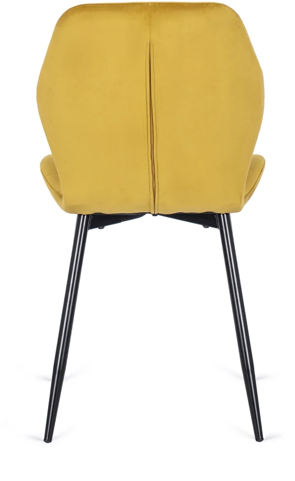 product-2100-5 Scaun LUCKY din velur muștar