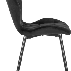 product-2109-7 Scaun LUCKY din velur negru