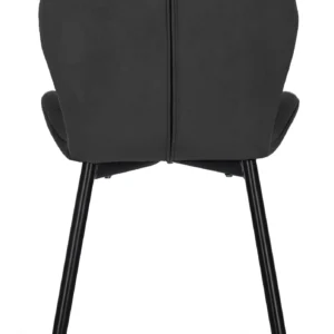 product-2109-8 Scaun LUCKY din velur negru