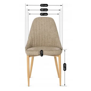 product-2142-9 Scaun TORINO Bej