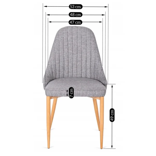 product-2155-4 Scaun TORINO Gri