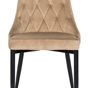 Scaun din velur bej CORK