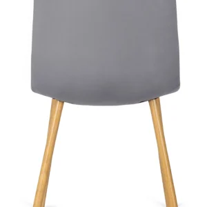 Scaun FREDY din catifea gri — MOBILA