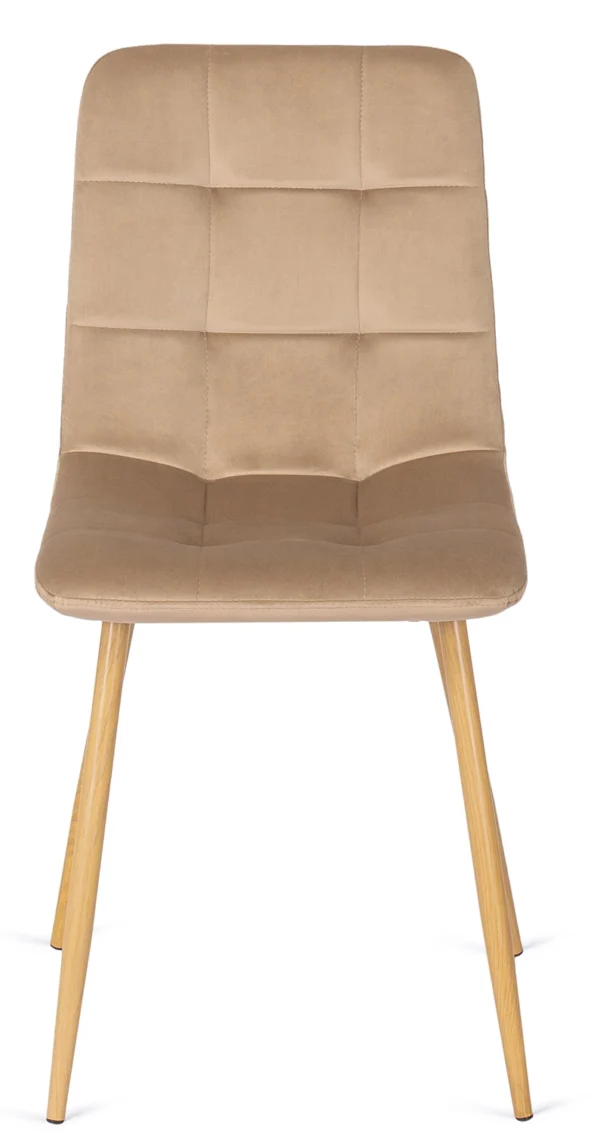 Scaun FREDY din velur bej
