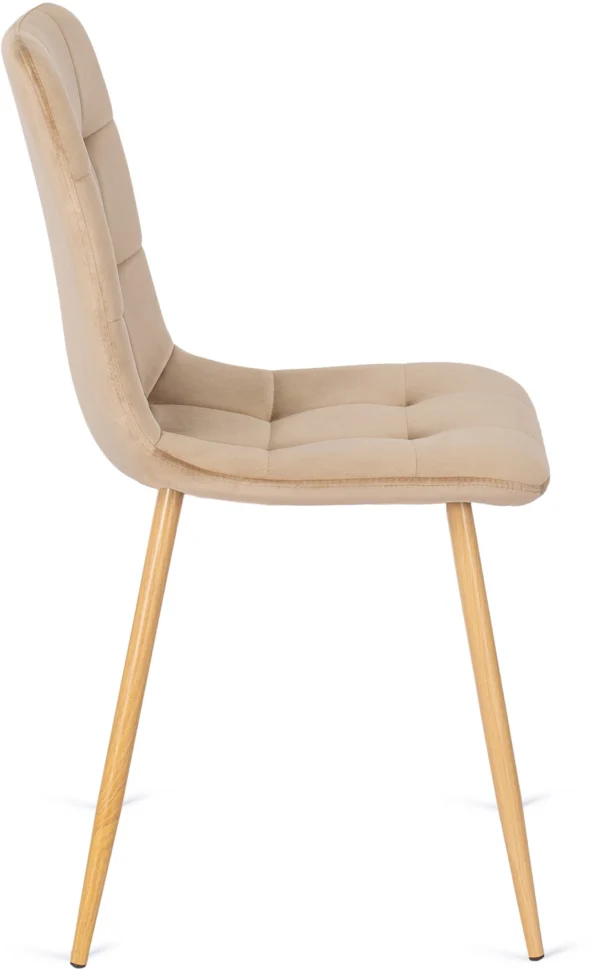 Scaun FREDY din velur bej