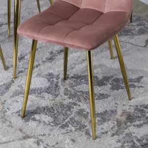 product-2241-4 Scaun YORK din velur roz