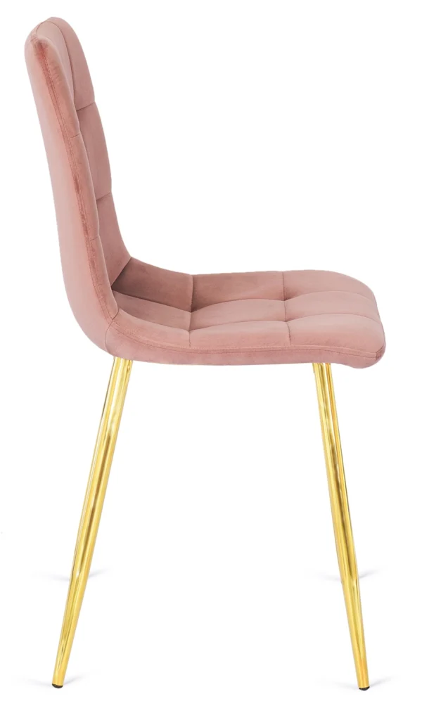 product-2241-6 Scaun YORK din velur roz
