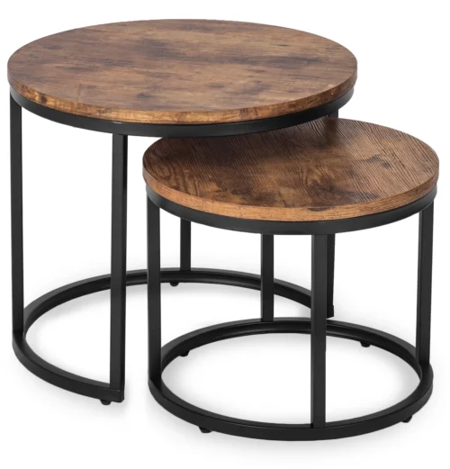 Set masă din stejar rustic FIGO