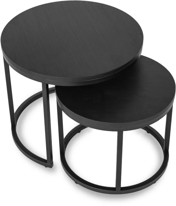 Set de masă MANU, negru