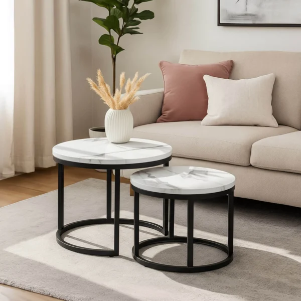 product-2297-0-1 Set de masă din marmură albă DAFNE