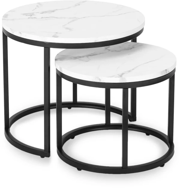 product-2297-0 Set de masă din marmură albă DAFNE