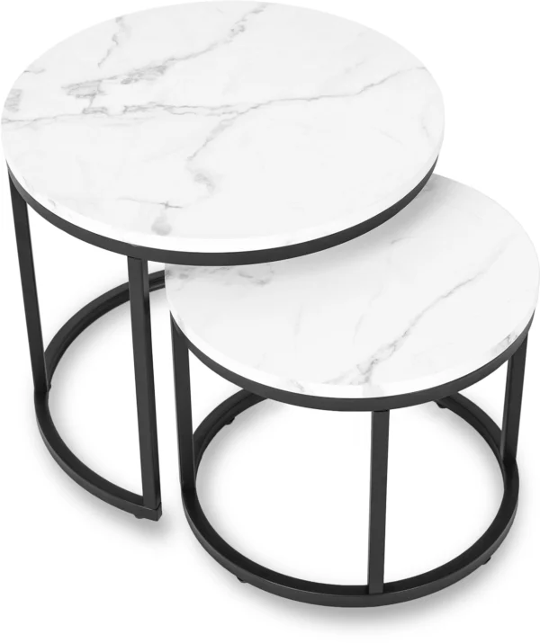 product-2297-2 Set de masă din marmură albă DAFNE