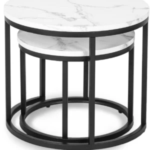 product-2297-3 Set de masă din marmură albă DAFNE