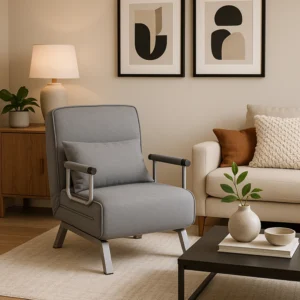 Fotoliu reclinabil BART Gri