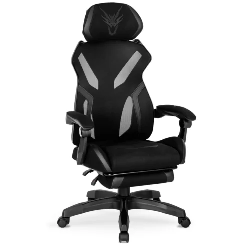 Scaun de gaming pivotant MAXIMO negru