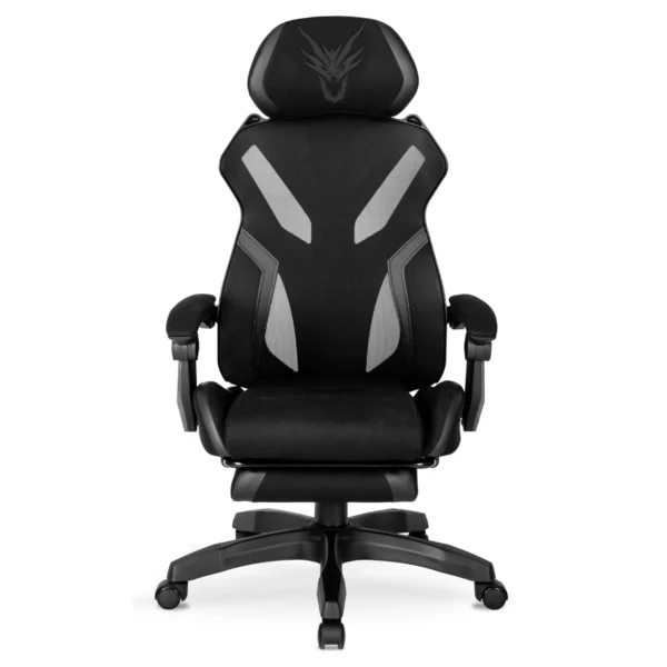 Scaun de gaming pivotant MAXIMO negru