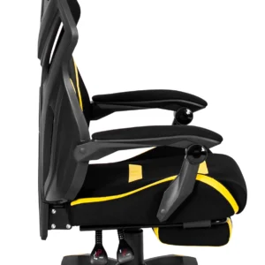 Scaun de gaming pivotant MAXIMO negru/galben