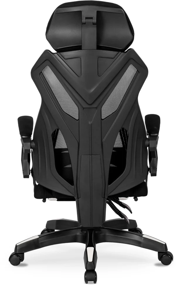 product-2389-3 MAXIMO Scaun de gaming rotativ negru/alb — MOBILA