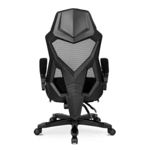 product-2397-7 Scaun pivotant BING Gaming cu suport pentru picioare, negru