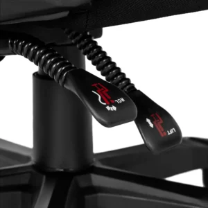 product-2397-9 Scaun pivotant BING Gaming cu suport pentru picioare, negru