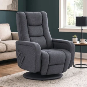 Scaun de masaj pivotant SPIKE 2, gri închis