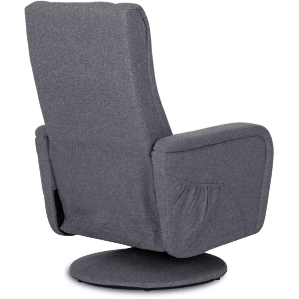 Scaun de masaj pivotant SPIKE 2, gri închis