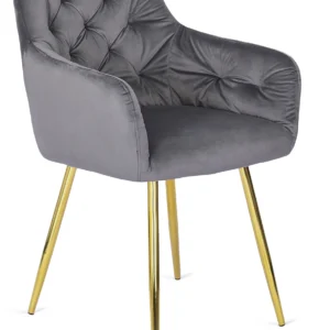 product-2488-0 Scaun RAYA din velur gri