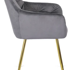 product-2488-5 Scaun RAYA din velur gri
