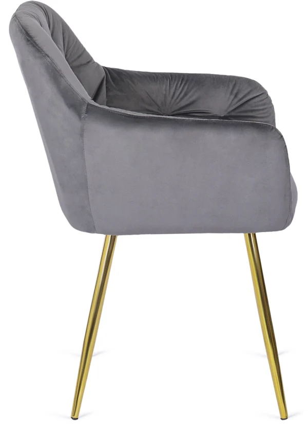 product-2488-5 Scaun RAYA din velur gri