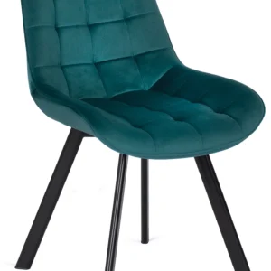 Scaun RICK din velur turcoaz