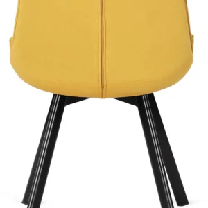 Scaun RICK Velur muștar