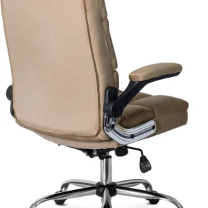 Scaun pivotant LONDON din velur bej