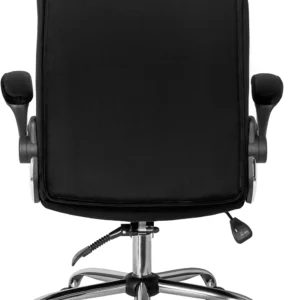 Scaun pivotant LONDON, velur negru