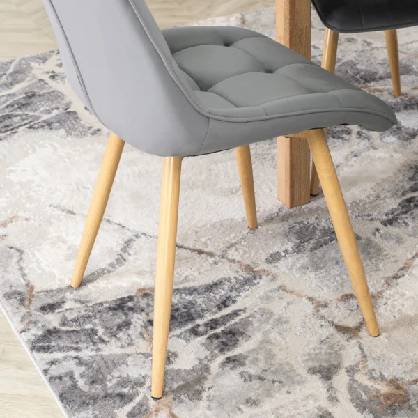 product-2623-5 Scaun RODRI din velur gri