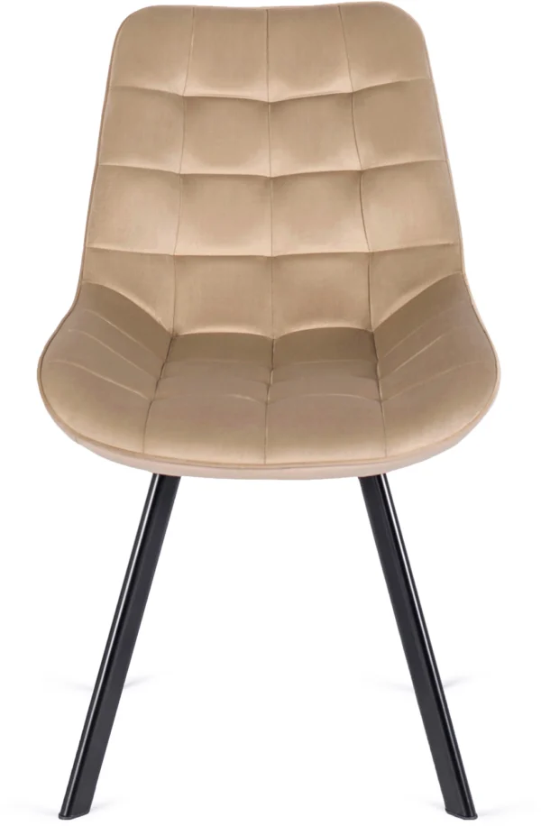 Scaun RICK din velur bej