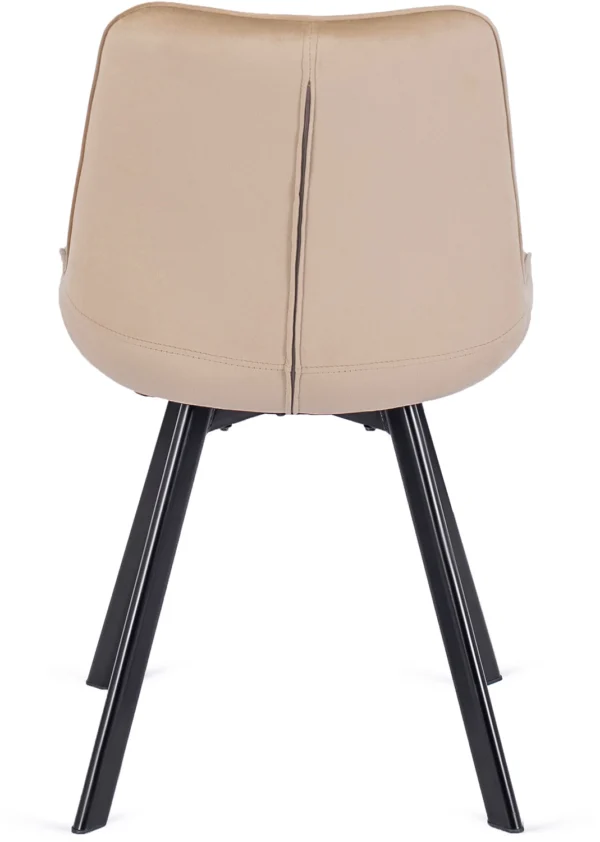 Scaun RICK din velur bej