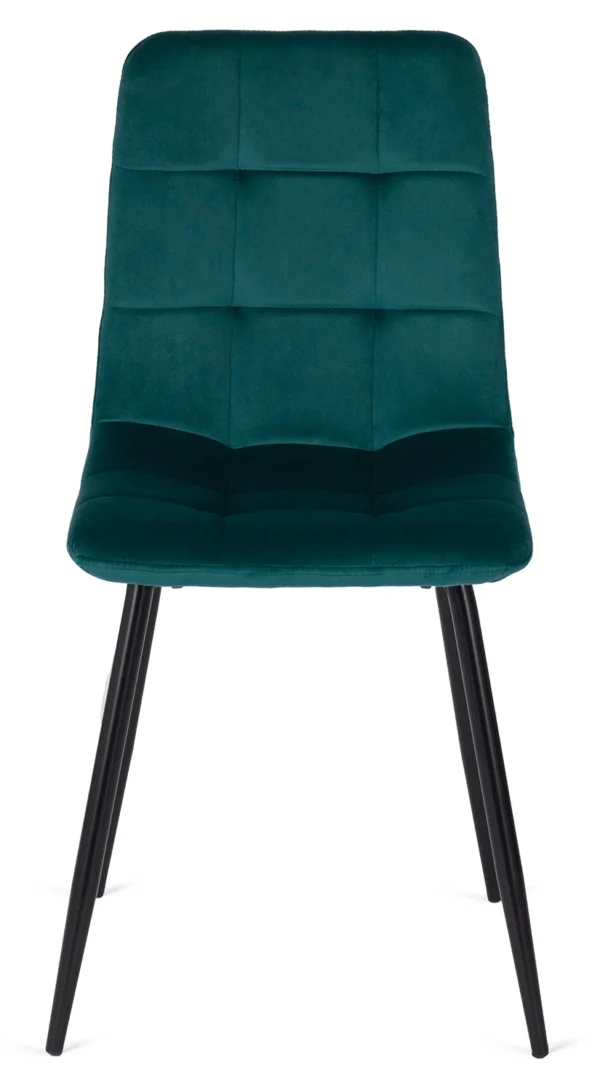 Scaun PERU din velur turcoaz