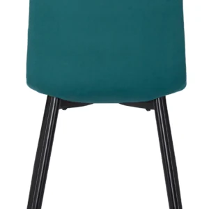 Scaun PERU din velur turcoaz