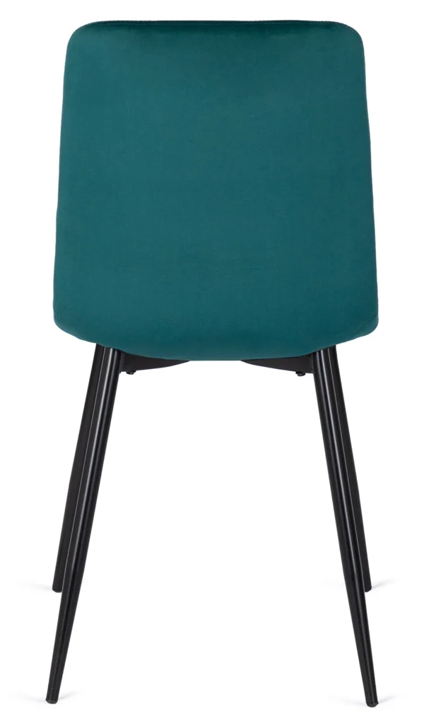 Scaun PERU din velur turcoaz