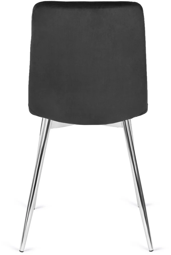 Scaun CESAR din velur negru