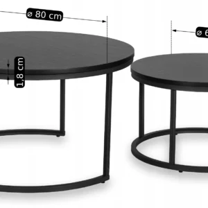 product-2707-8 Set masă MANU MAX negru