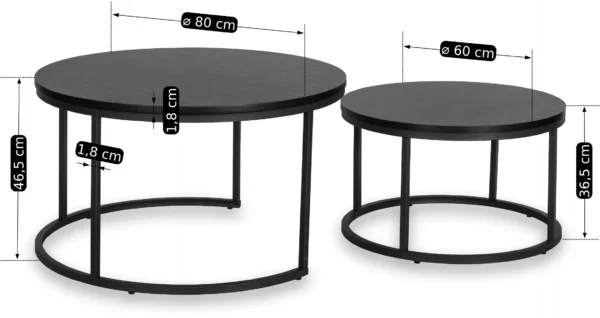 product-2707-8 Set masă MANU MAX negru